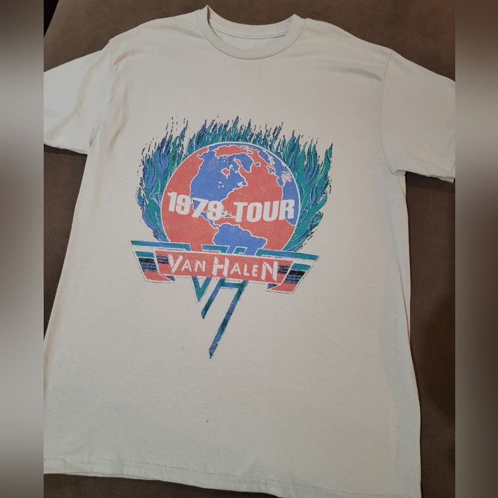 Van Halen 1978 Tour Graphic Tee - White